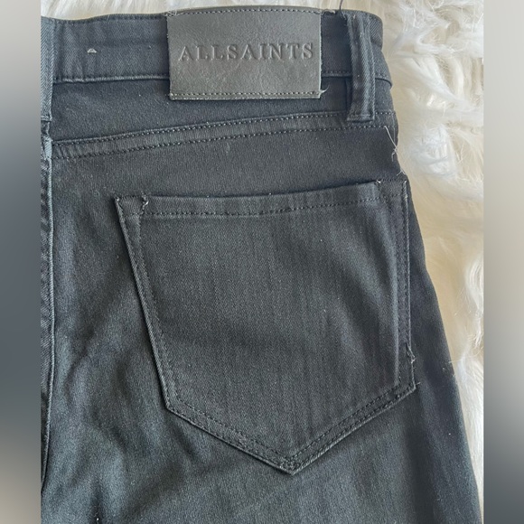 AllSaints Black Skinny Jeans - Picture 5 of 6